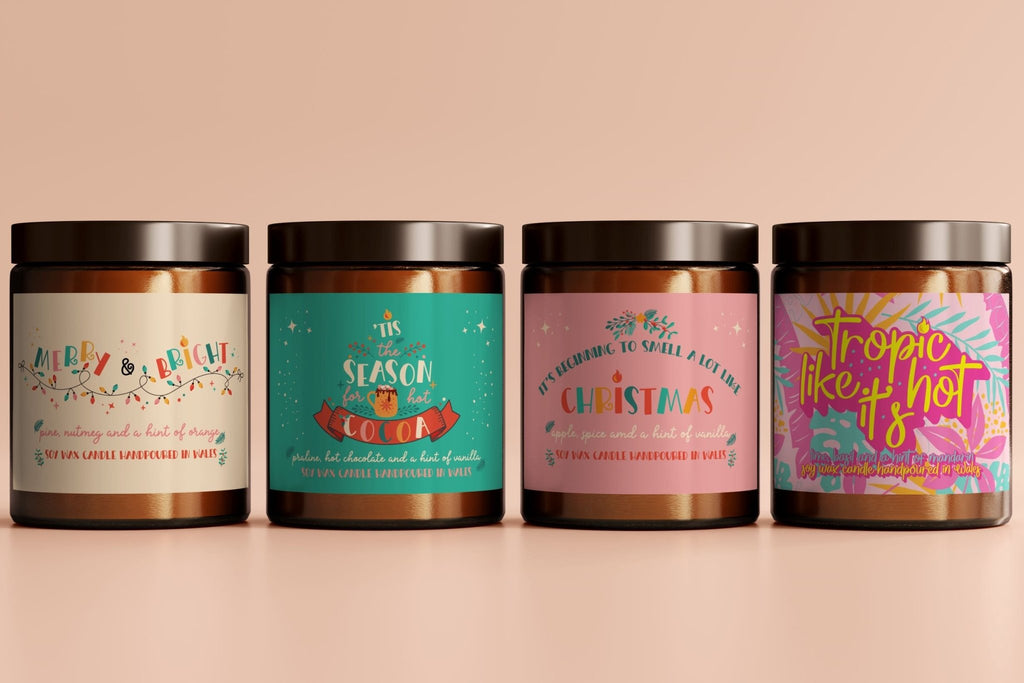 Soy Wax Candles - Colour Your Life Club