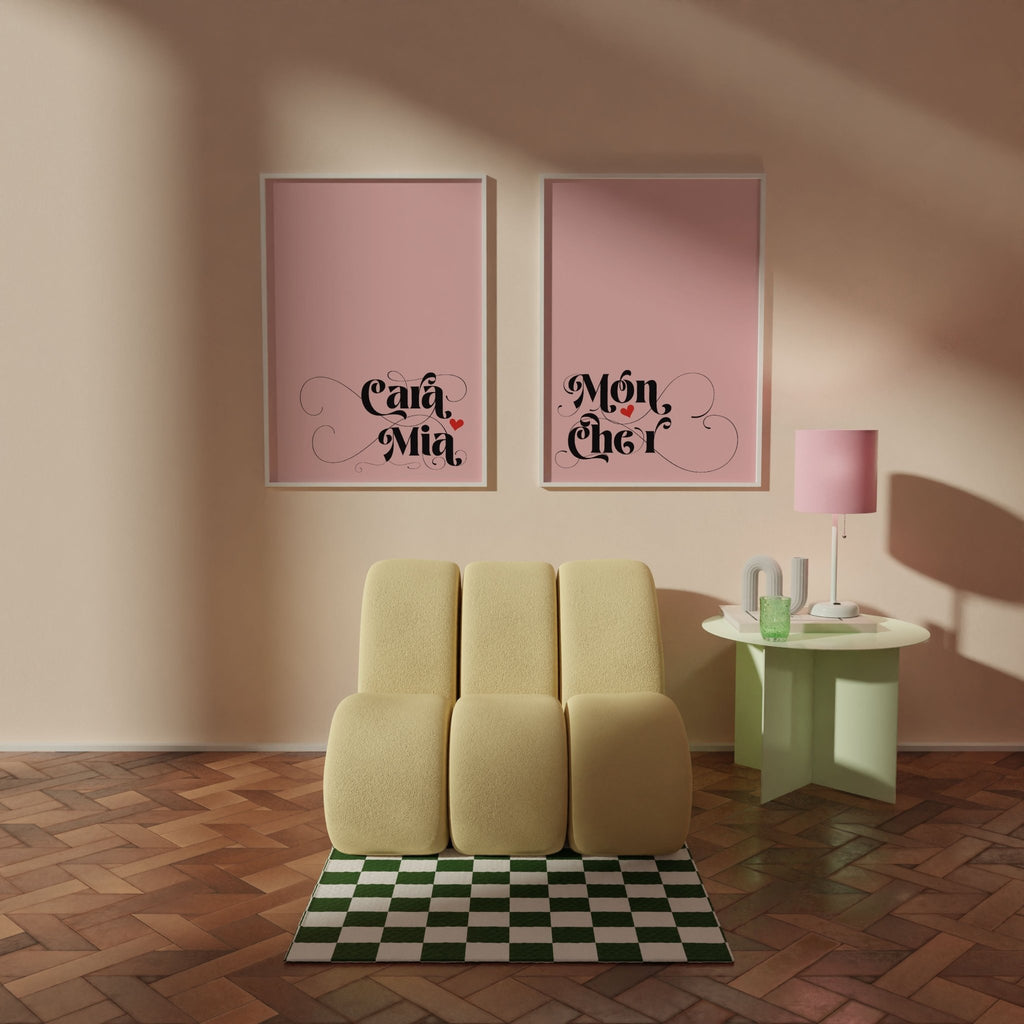 Cara Mia Mon Cher Print Set - Colour Your Life Club