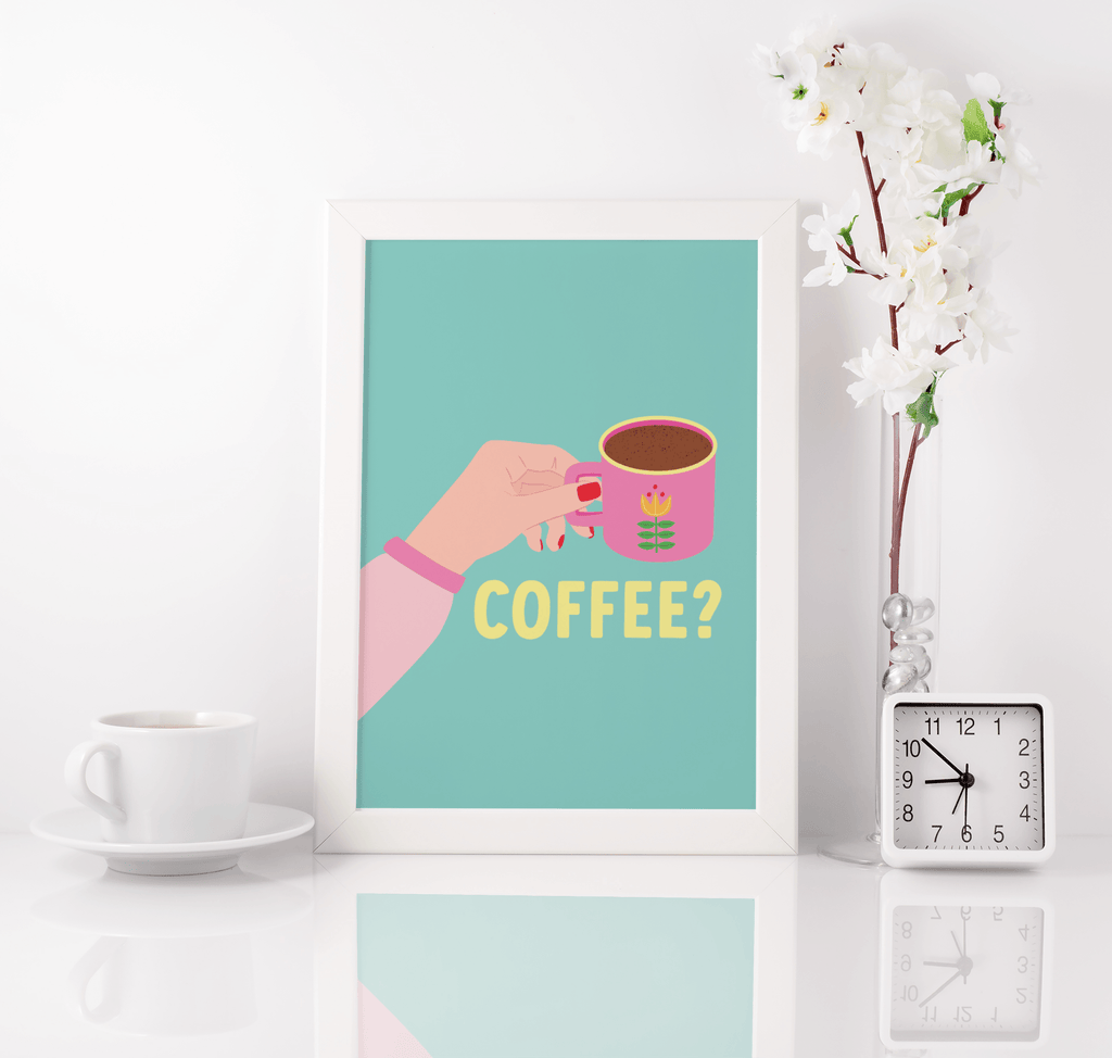 Coffee Mug Print - Colour Your Life Club