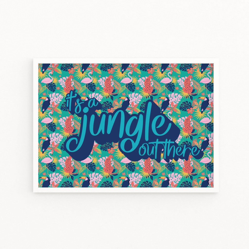 It's a Jungle Out There Tropical Print - Colour Your Life Club