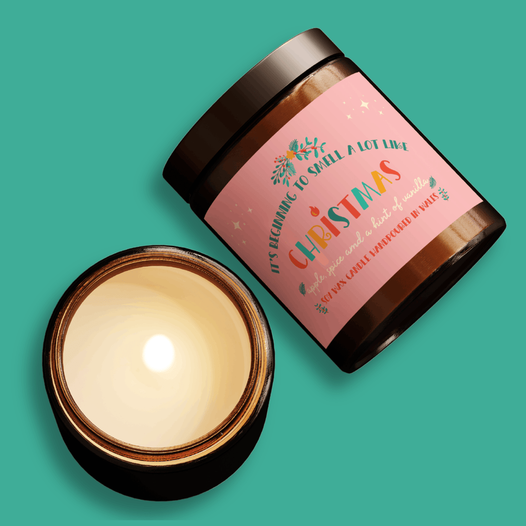 It's Beginning to Smell a Lot Like Christmas Soy Wax Candle - Colour Your Life Club