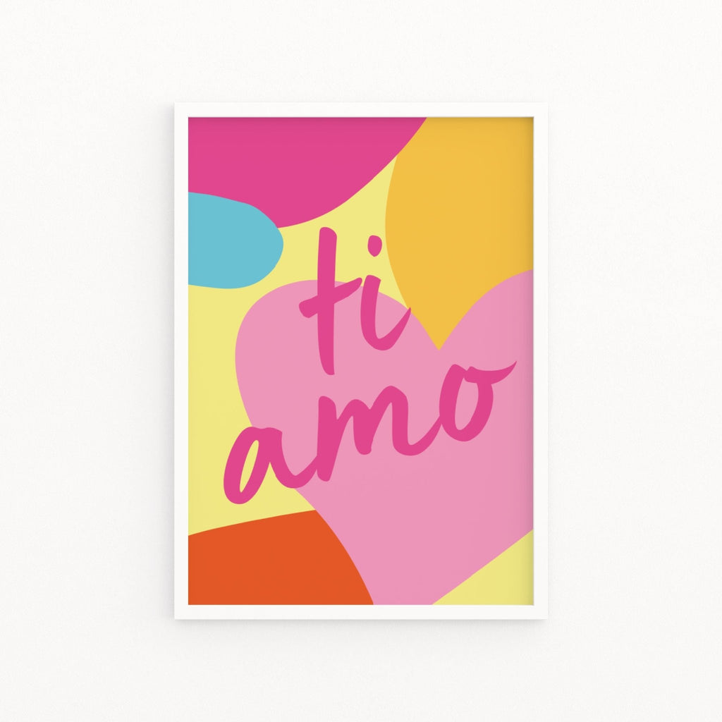 Ti Amo Print - Colour Your Life Club