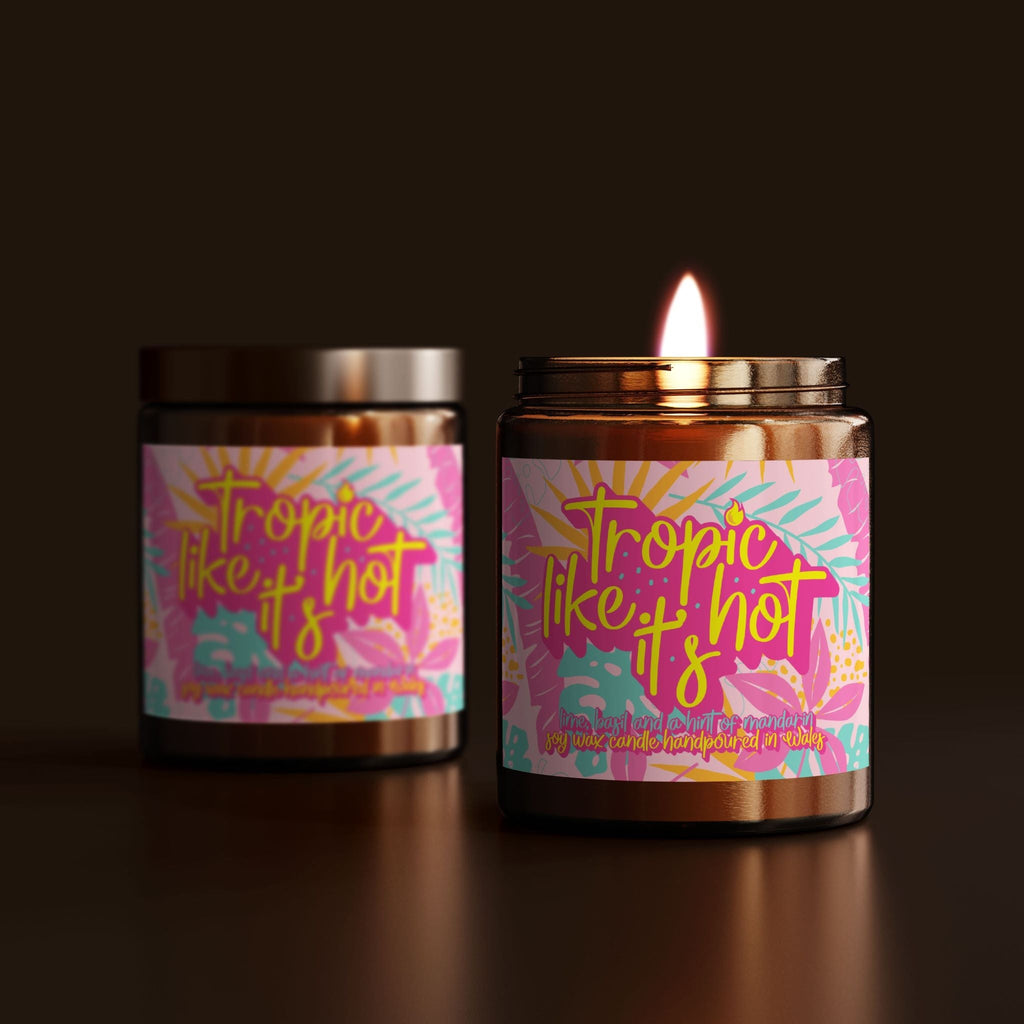 Tropic Like It's Hot Soy Wax Candle - Colour Your Life Club